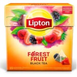 Black Tea Bags Lipton Forest Fruit