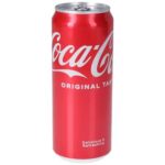 Coca Cola Soft Drinks Sleek Can 33cl