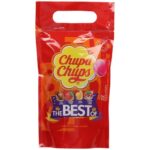 Lollipop Chupa Chups The Best Of 25 Assorted Flavours Pouch Bag 300g