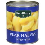 Pear Halves In Light Syrup GoodBurry 820g