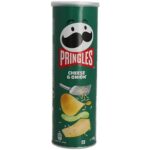Pringles Potato Chips Cheese & Onion 165g