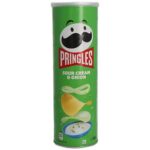 Pringles Potato Chips Sour Cream & Onion 165g
