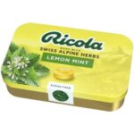 Ricola Swiss Herb Drops Lemon Mint Sugar Free 75g