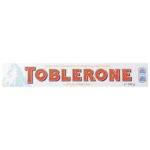 Toblerone White Chocolate with Honey & Almond Nougat 100g