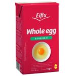 Whole Egg Eifix Liquid Pasteurised With Citric Tetra Brick 1kg