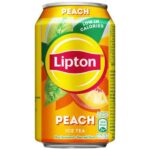 Ice Tea Soft Drinks Lipton Peach No Bubbles