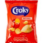 Salted Potato Chips Croky Naturel